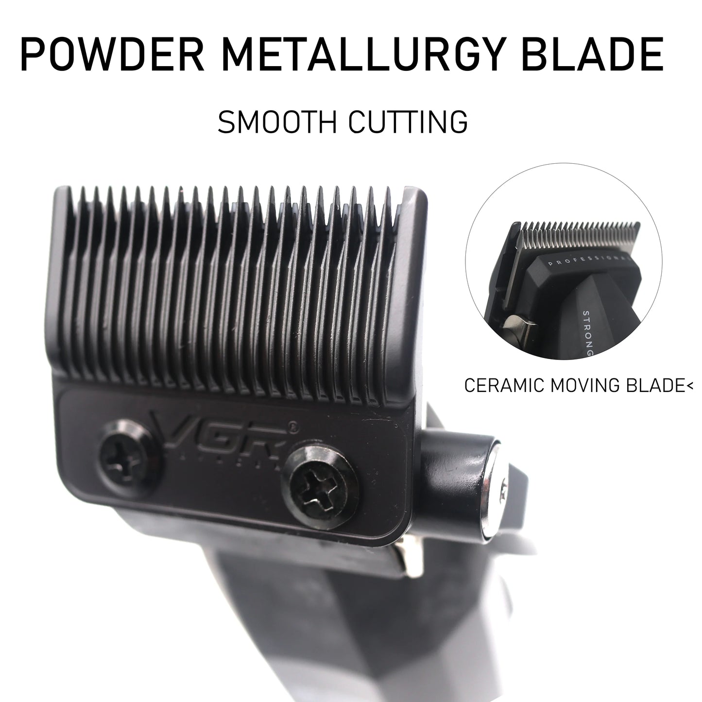 VGR WMARK Professional Hair Clipper for Men DLC Blade 9000RPM Double Foil Professional Barber Machines V003 V906 NG7982