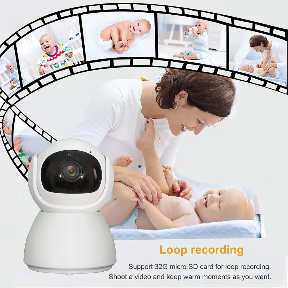 Baby Monitor Scurity Potection Cmera for Kids 5"IPS Screen 5000mAh Battery Night Vision 2-Way Audio Video Child Camera