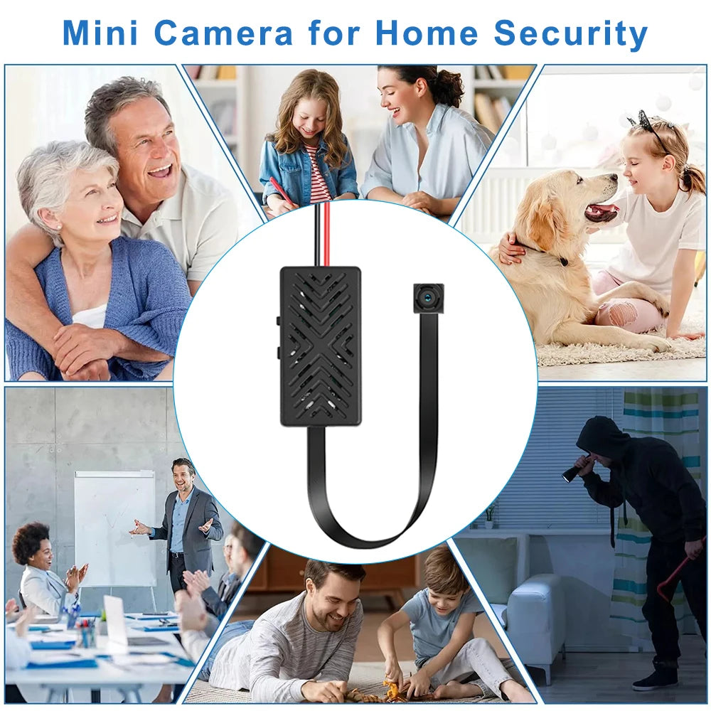 Mini Camera HD 1080P DIY Portable WiFi Camcorder Motion Detection Wireless Module Video Recorder P2P Small Camera Remote View