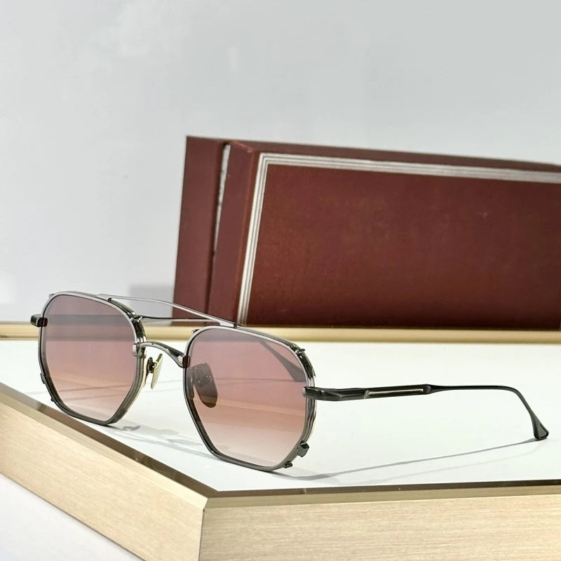 MARBOT Sunglasses Alloy Oval Women Men Fashion Popular Luxury Brand Women Sunglasses Designer  Shades Outdoor Retro