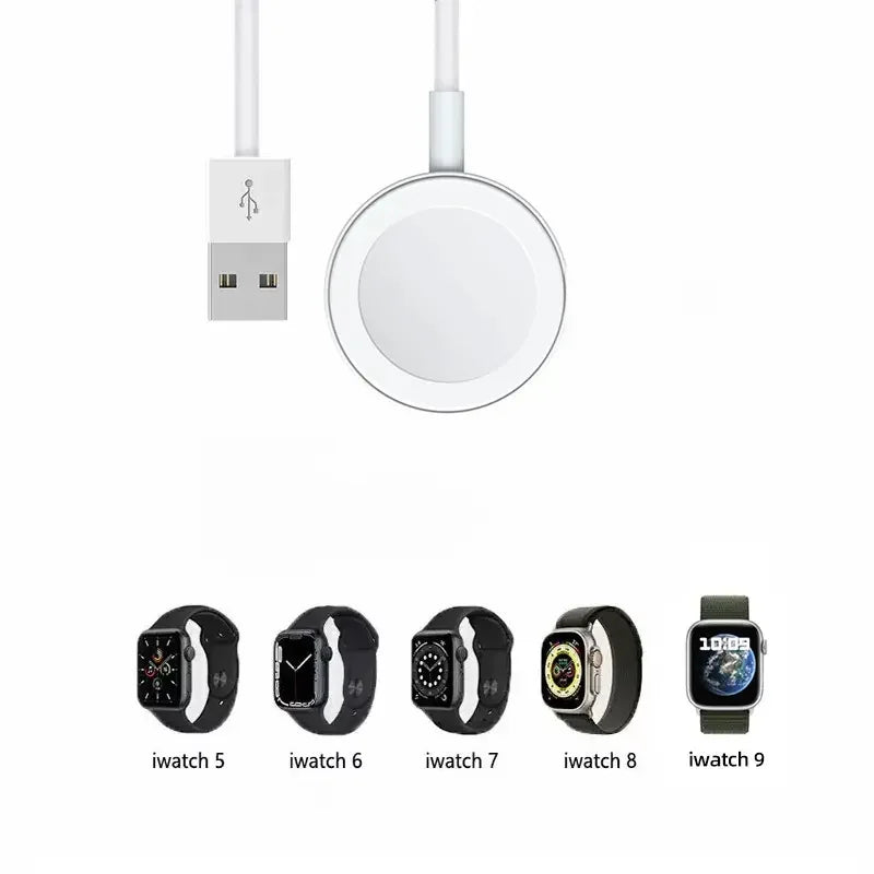 Suitable for iWatch Watch Charger, Suitable for Iwatchs10/S9/S8/S7/S6/Se Full Range of Watch Charging Wireless Fast Charging