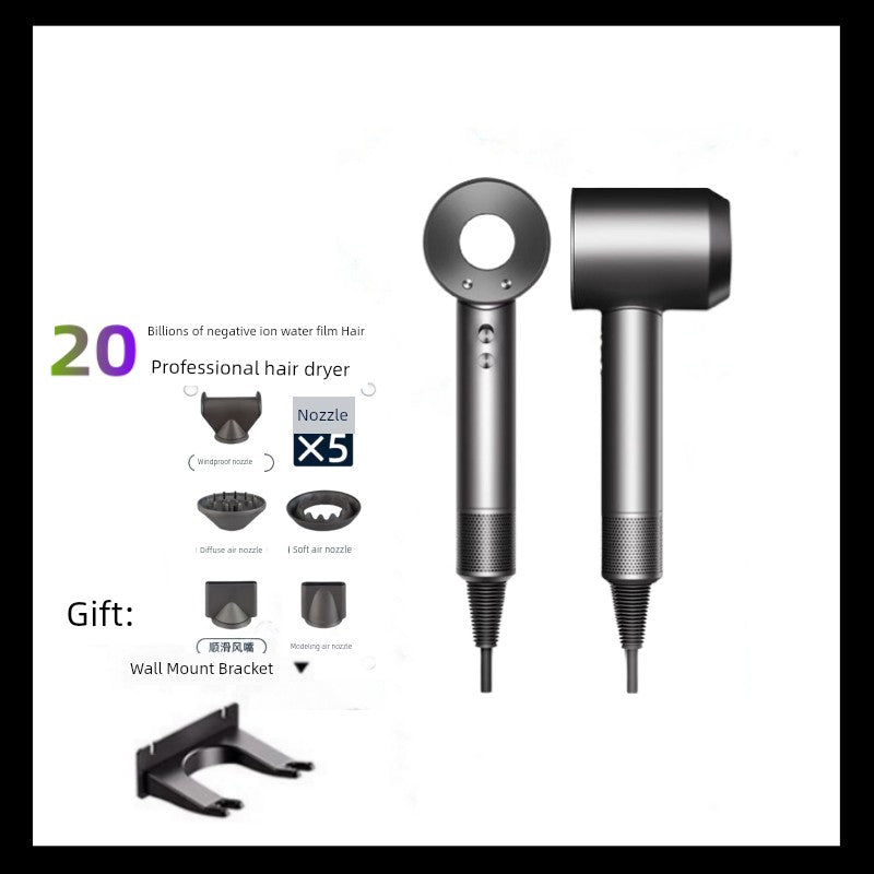 Hair Dryer For Home Negative Ion Top with High-Speed Hair Dryer Student High-Power Negative Ion Leaf-Free Hair Blowing Hair Dryer