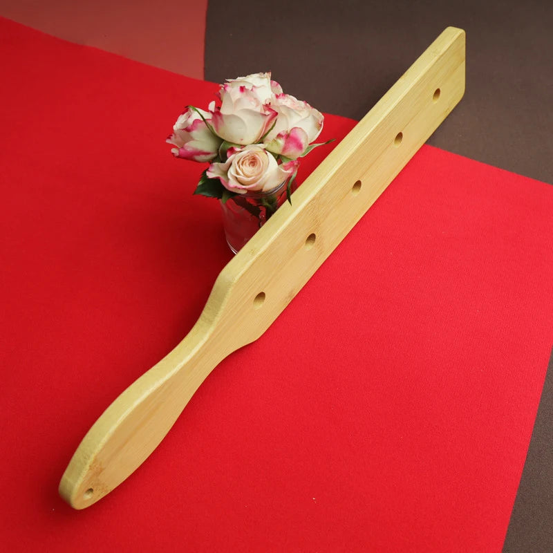Traditional Handcrafted Bamboo Spanking Paddle – Equestrian Horse Whip & Discipline Tool