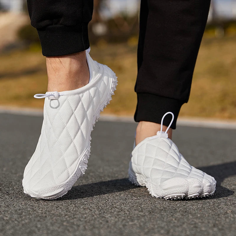 Men Barefoot Aqua Swim Walking Shoes Wide Toe Minimalist Comfortable Walking Shoes Non-Slip for Swim Beach