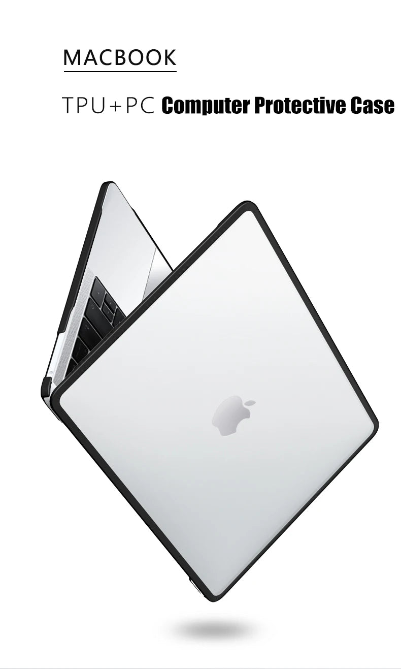 For Macbook Pro 13 Case M2 2022 M4 Air M1 For MacBook Air 13 Case Cover Funda Pro 16 Case M3 2023 Pro 14 Case 15.3 Laptop Case