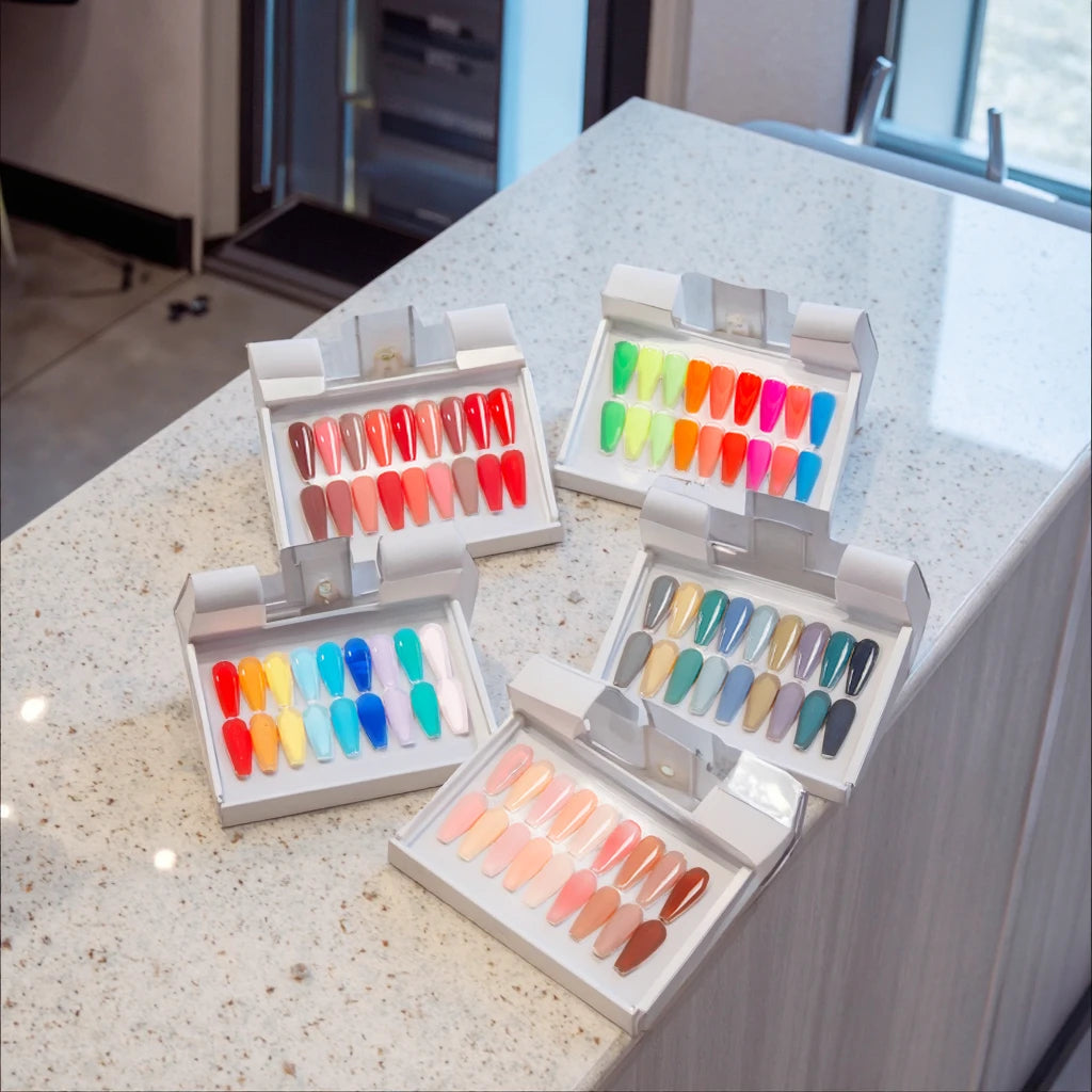 Vendeeni TPO HEMA Free 2025 Hot Sale High Quality 9-Color Nail Gel Polish Set Non-Toxic UV Gel Nail Art Kit for Nail Salon