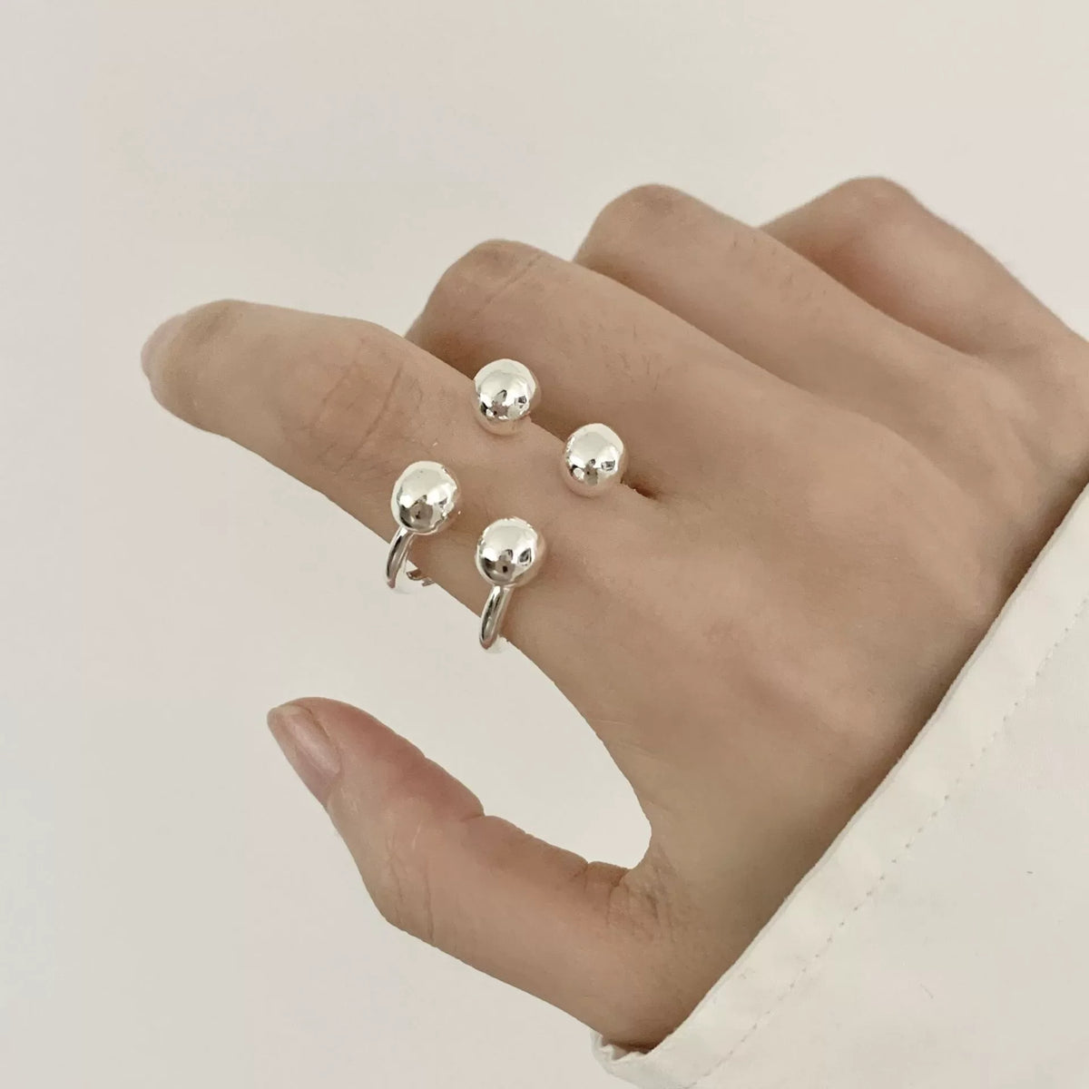 VENTFILLE 925 Sterling Silver Rings for Women Couple Blue Stone Star Jewelry  Party Birthday Gift Dropshipping Wholesale