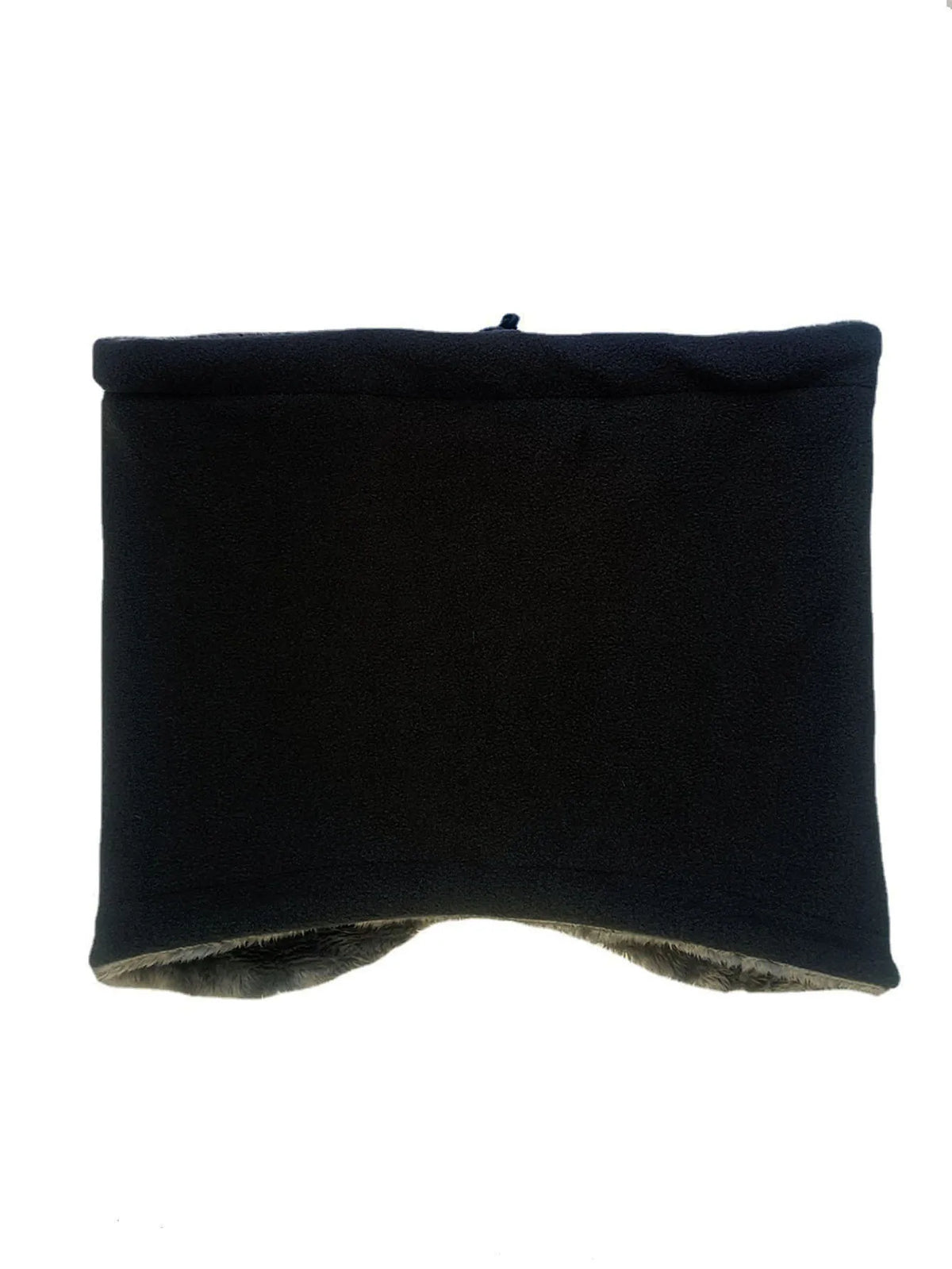 New Plush Fleece Winter Scarf for Boys Girls Women Men Unisex Ring Collar Scarf Kids Muffler Above 8 Years Old Children Scarves