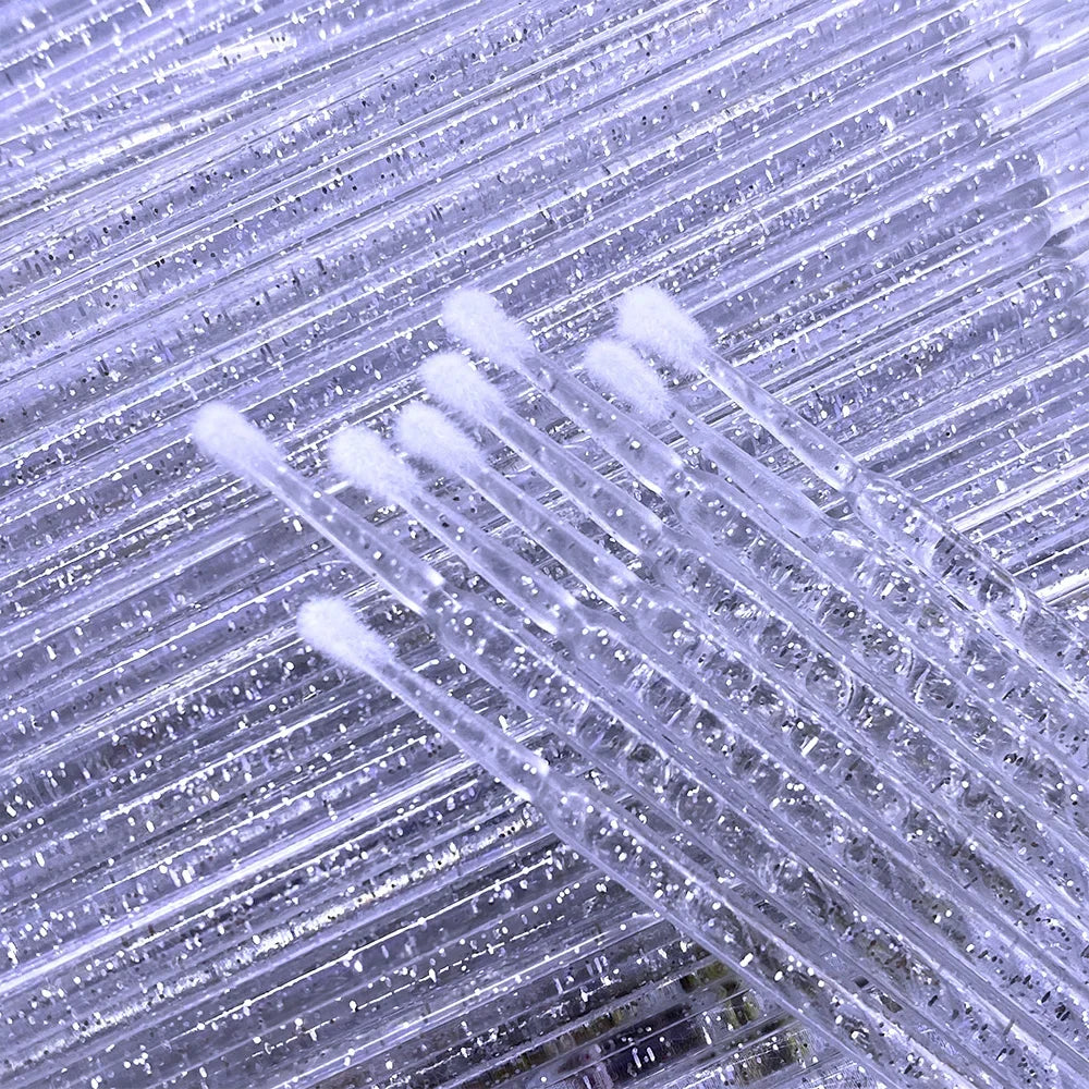 400/800pcs Micro Brush Crystal Lash Removing Swab Microbrush Mascara Wands Applicator Eyelash Extension Makeup brushes Tools