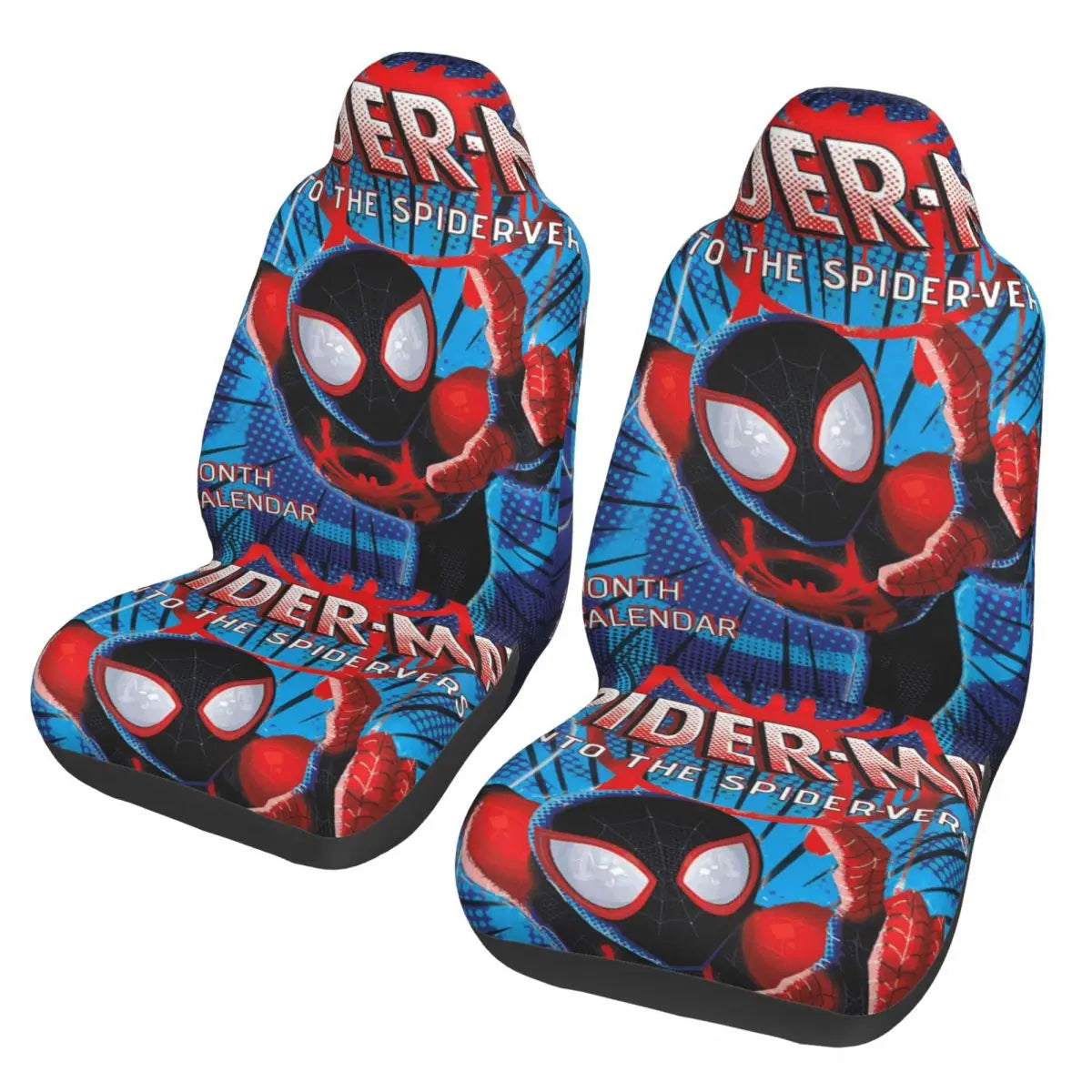 Spidey Spiderman Universal Car Seat Cover for most cars Suitable For All Kinds Models Superheros Seat Covers Polyester Fishing