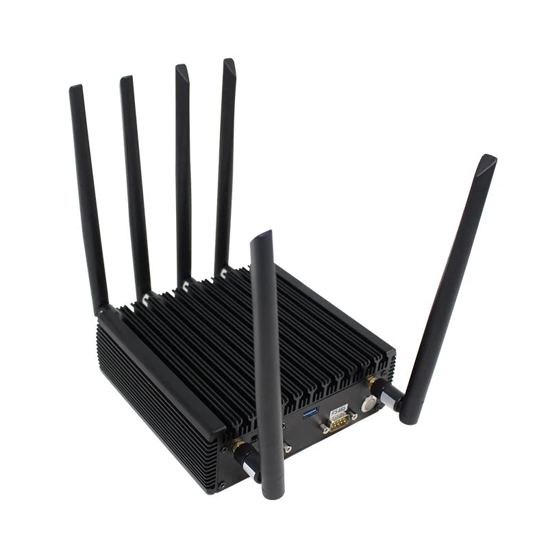 Intel Celeron N5100 Windows 5G Industrial Mini PC 8GB RAM 256GB ROM Rugged LTE WiFi BT4.0 Aluminum Metal Mini Computer