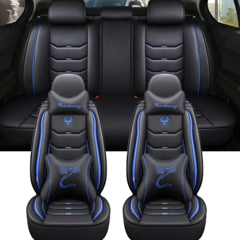 Universal Style 3D Car Seat Cover for HYUNDAI Tucson Santa FE I30 I40 Veloster Genesis Venue Terracan Ioniq Interior Accessories