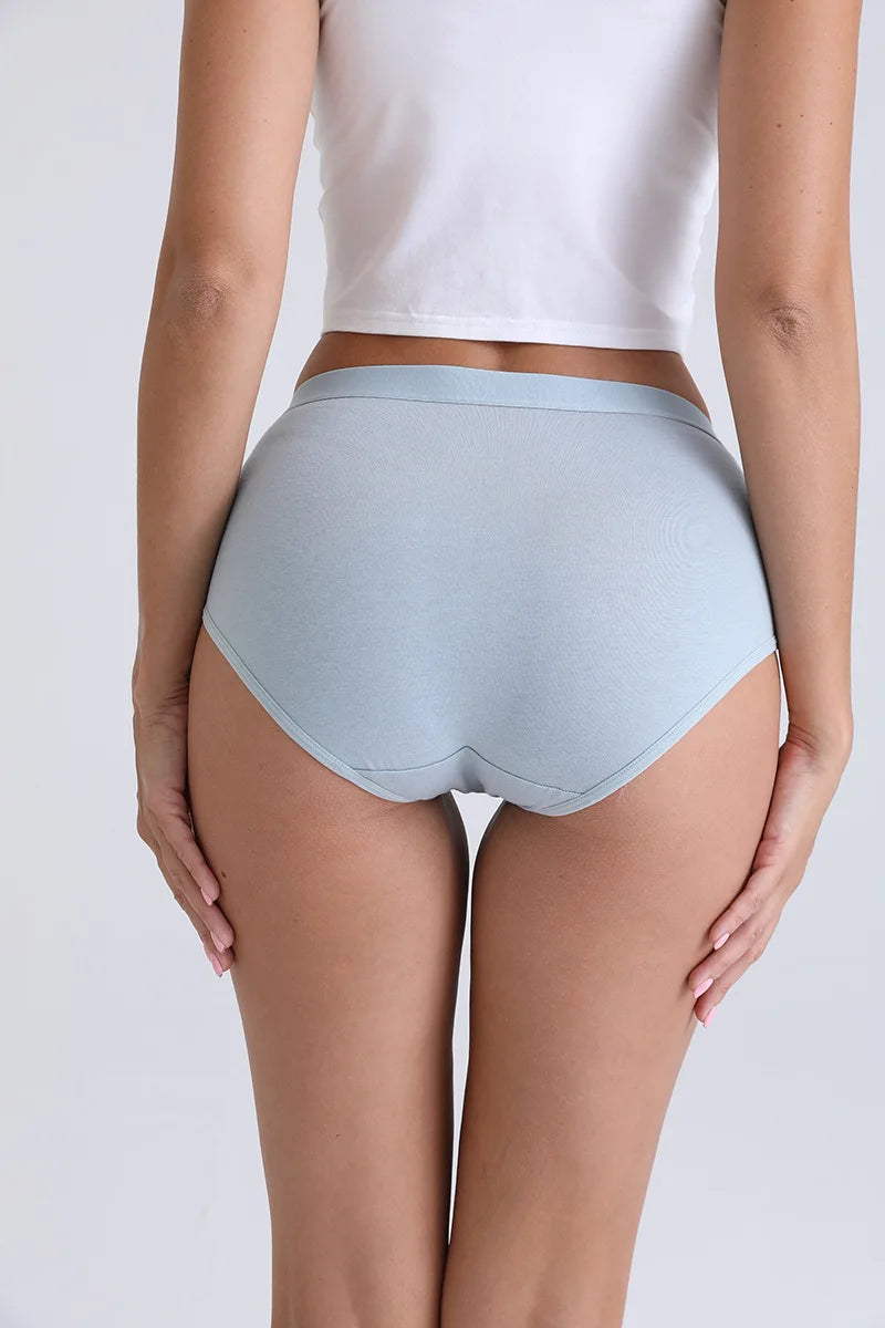 12Pcs Cotton Panties  Women Plus Size comfortable Underwear High Waist Abdominal Briefs Female Girl Postpartum Recovery lingerie