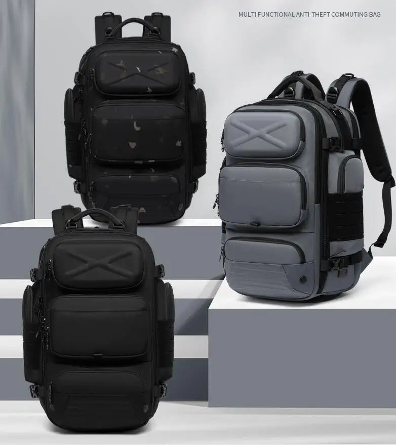 Men Travel Laptop Backpack for Men Women Large Capacity Carry on Backpack Sports Gym Bag with Shoe Compartment Travel Laptop Bag