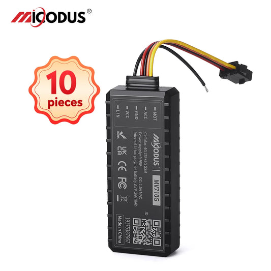 10PCS/LOT MiCODUS MV710G 4G GPS Tracker Car Mini Rastreador Veiculo GPS Cut Off Fuel Door Open Alarm ACC On/OFF Alert PK J16