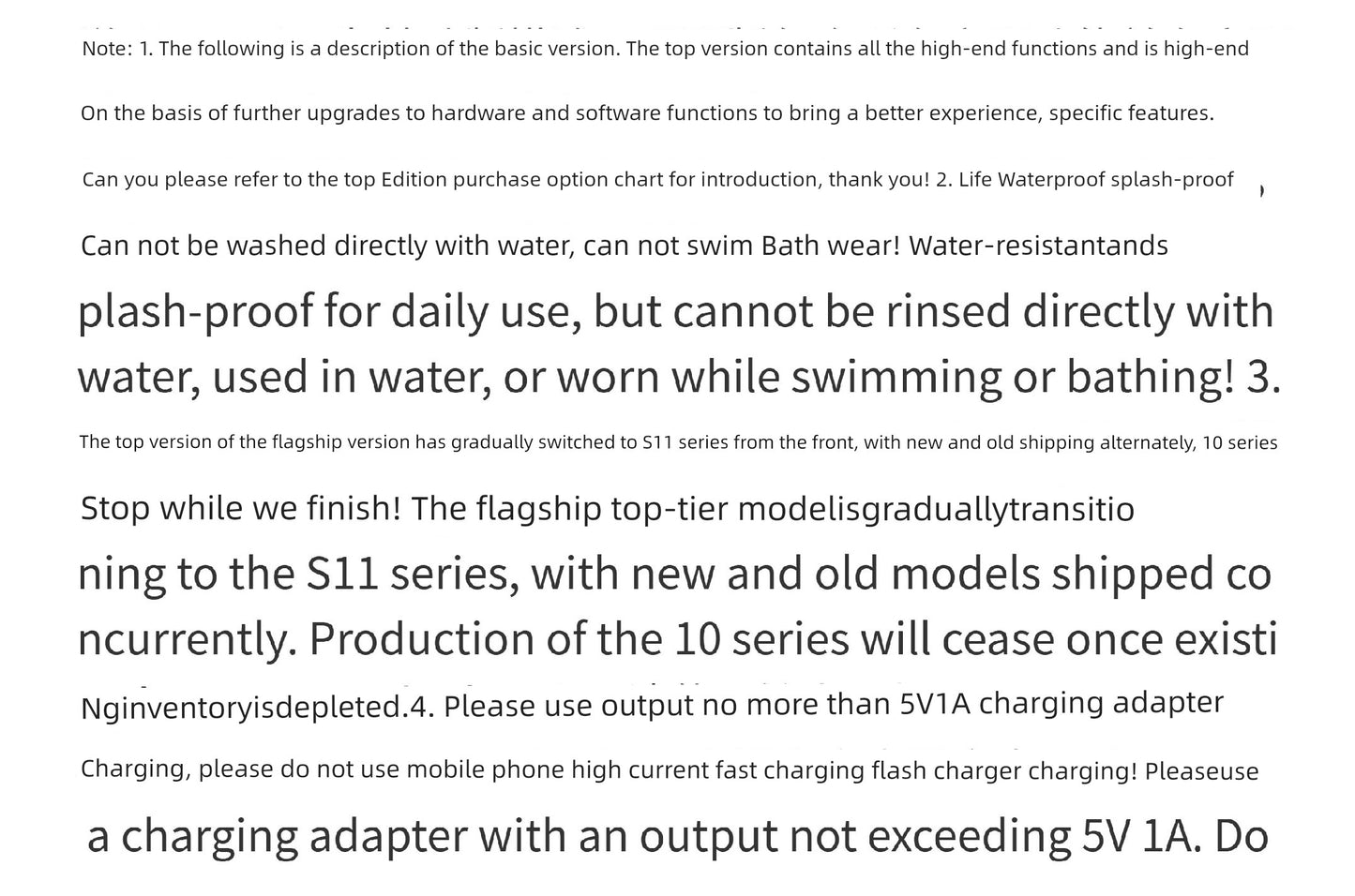 Smart Watch English Export Smart Watch