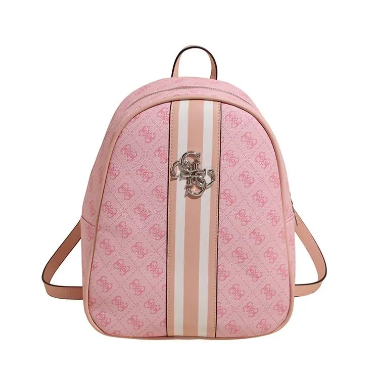 Luxury large capacity outdoor travel handbag, modern trendy women's backpack, classic design zipper shoulder bag