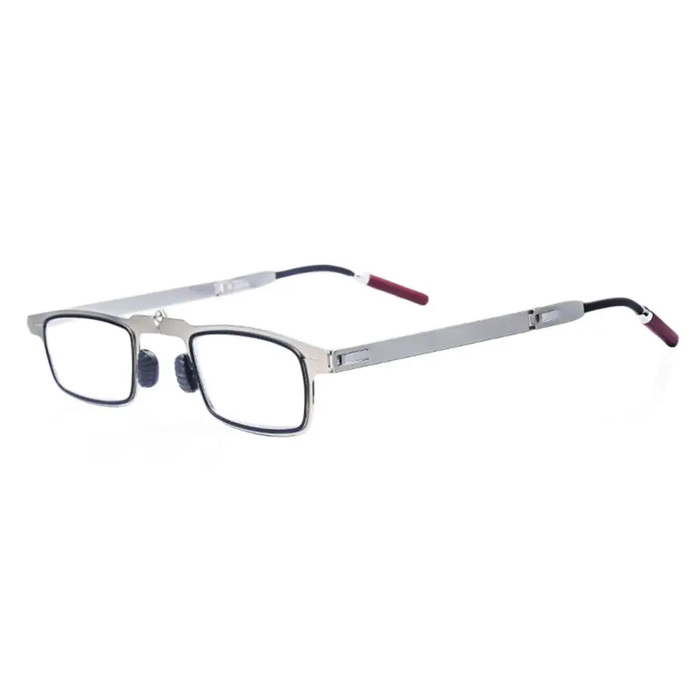 Blue Ray Blocking Anti-Blue Light Reading Glasses Mobile Phone Holder Portable Optical Spectacle Eyeglass Ultralight Metal