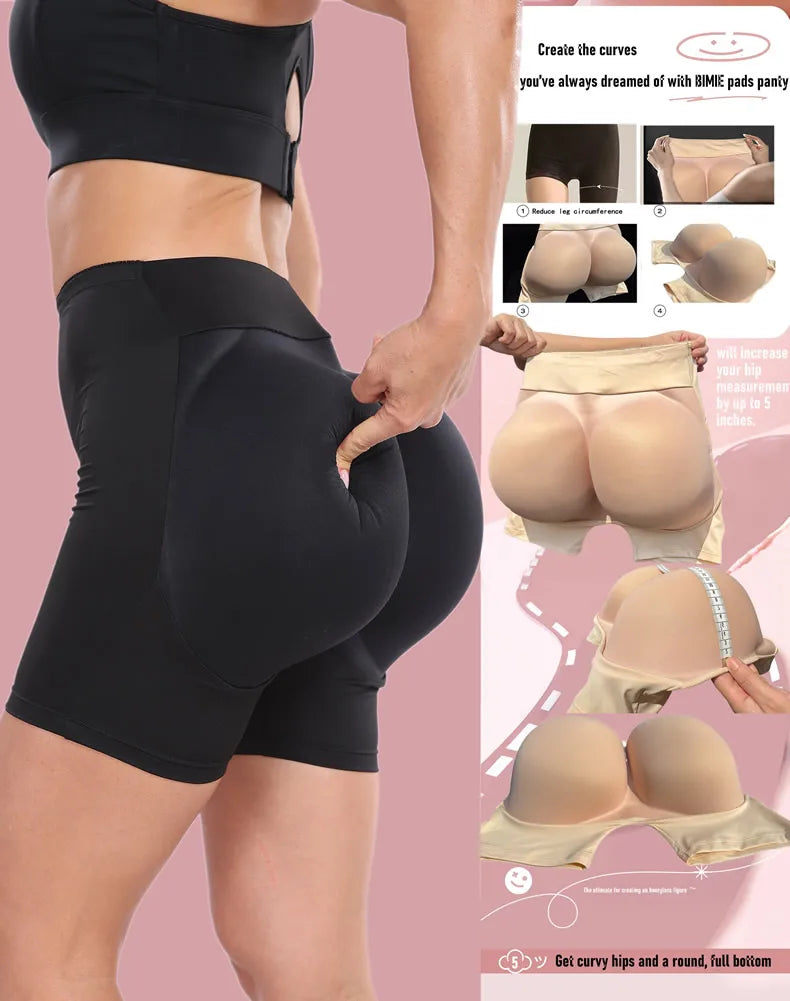 Sponge Thigh Pad Hip Pad Pants Womens Butt Lifter Hip Padded Panty Shapewear