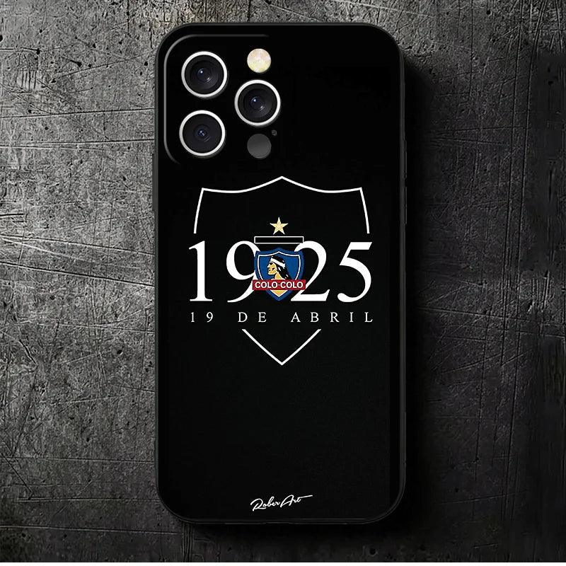 Social Y Deportivo Colo Club Soft Phone Case for iPhone 16 16E 17 Air 15 Pro Max 14 Plus 13 Mini 11 12 7 Black Cover Back Shell