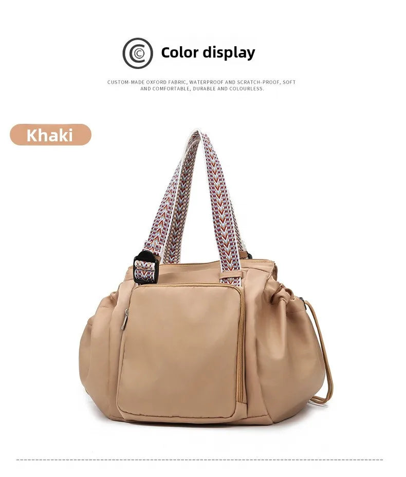 Baby Diaper Bag Multi-pocket Travel Duffel Bags Foldable Gym Bag Women Hand Luggage Airport Bags Mom Stroller Maternity Totes