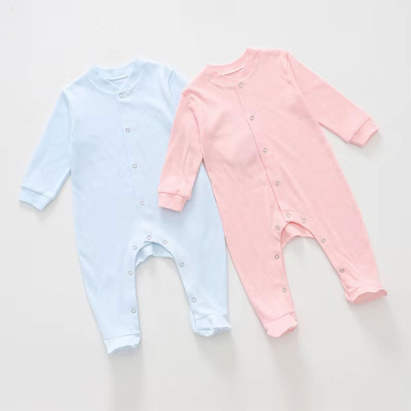 3Pcs Hospital Hat Long Sleeves Romper Gloves Set for Baby Feet Wrap Jumpsuit Clothing Set for Infants Unisex Shower Gift