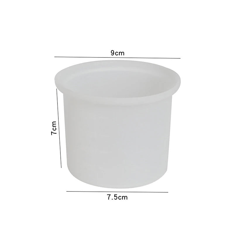 Wax Warmer Heat-resisting Replacement Silicone Bowls Hair Removal Wax With Stirring Stick Non-Stick Pan Hair Removal Beauty