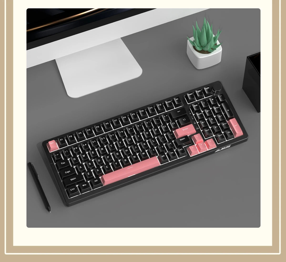 Ajazz AK992 Wired keyboard Backlight Keyboard Mechanical Gaming keyboard for Computer Office Gaming