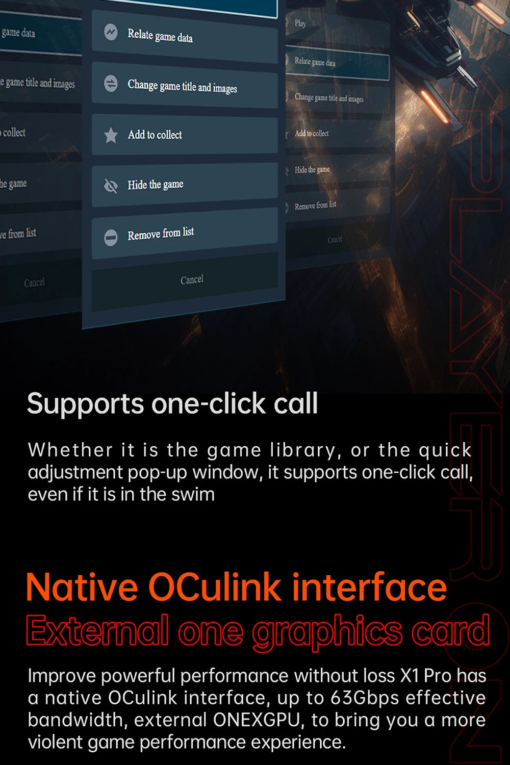 OneXPlayer X1 PRO AMD Ryzen AI 9 HX370 /8840U Laptop Tablet 3 IN 1 PC Game Console 10.95" Windows Handheld Controllers Computer