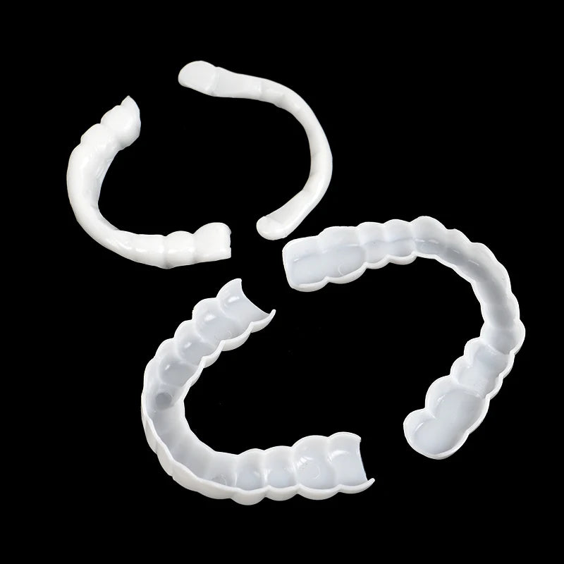 Upper and lower dental sealants, oral cleaning braces with box packaging, portable dental braces with dental sealants