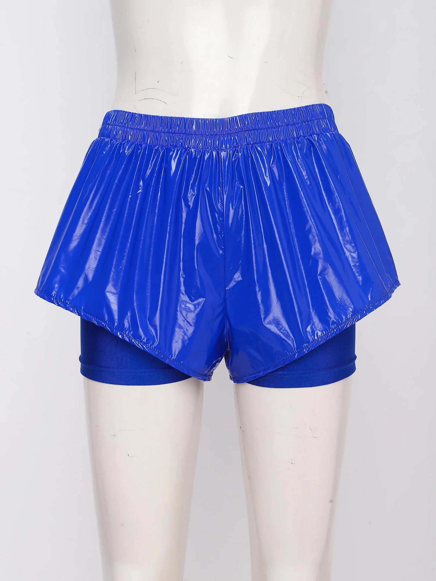 Men Leak-proof Diaper Cover Shorts Mesh Liner Waterproof Double Layer Shorts Swimming Suit Nursing Special Needs Reusable Briefs
