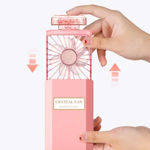 2026 New Upgrade 2026 New UpgradeLady Handheld Fans, Rechargeable Small Personal Fan With 3 Speeds Setting