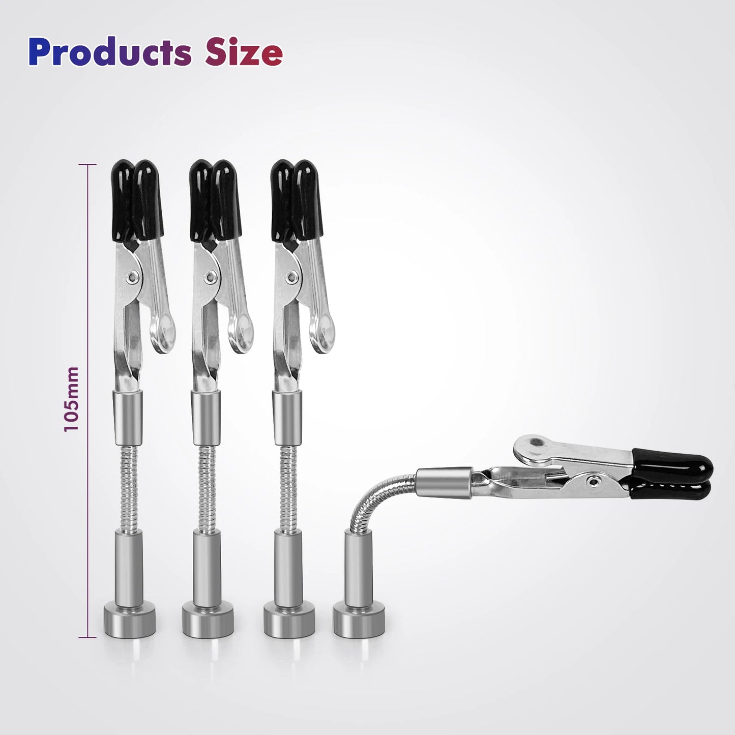 Toolour Soldering Helping Hands 4 Magnetic Universal Flexible Arm Welding Assistant PCB Clamp Third Hand Welding Repair Tools