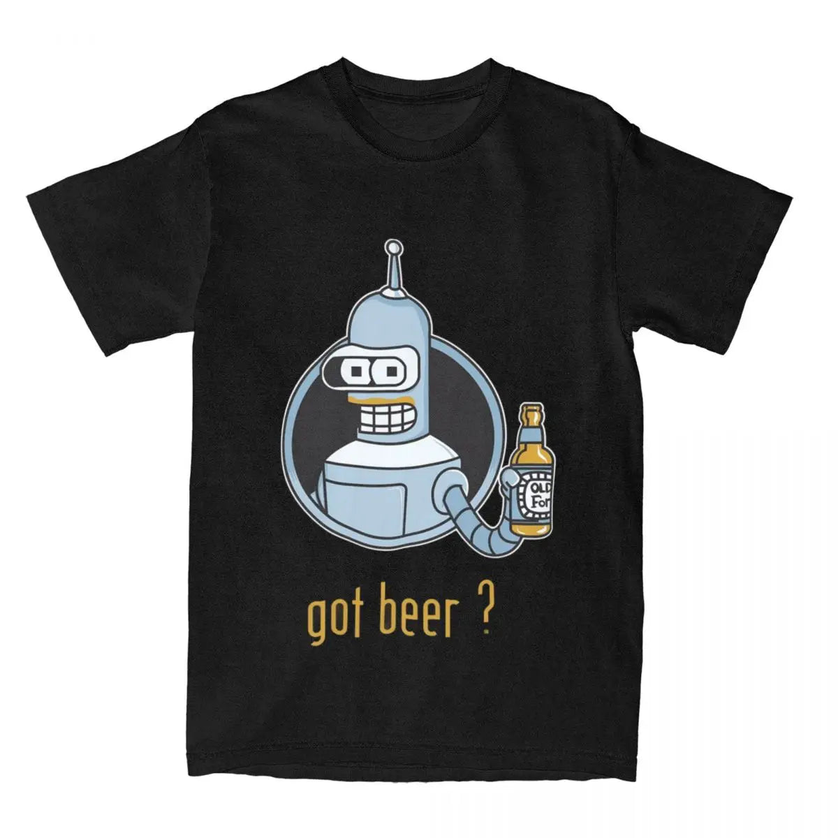 Men Women's Futuramas Comics T Shirts 100% Cotton Tops Novelty Short Sleeve Crewneck Tees 4XL 5XL 6XL T-Shirt