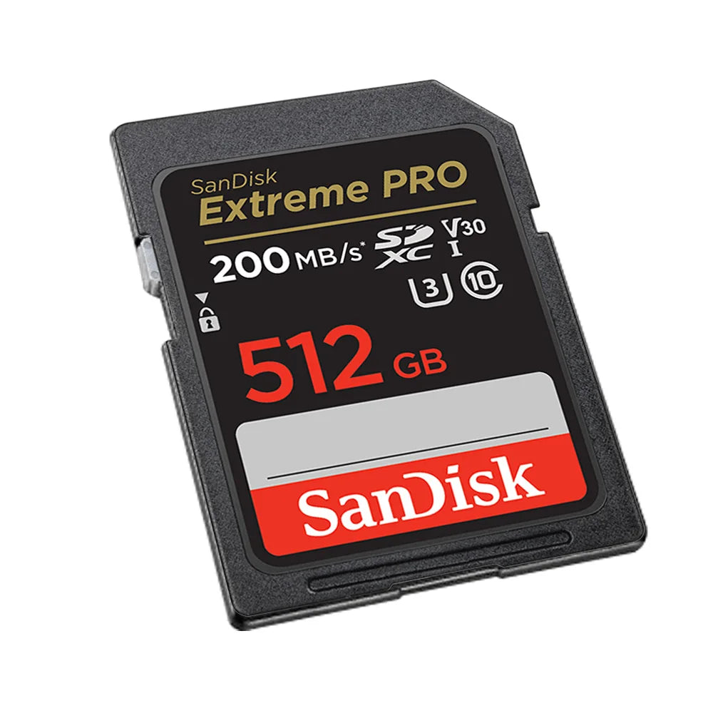 SanDisk Ultra/Extreme/Extreme PRO SD Card 256GB 128GB 64GB SDXC 32GB SDHC Memory Card C10 U1 U3 Carte SD Card  for Camera 4K UHD