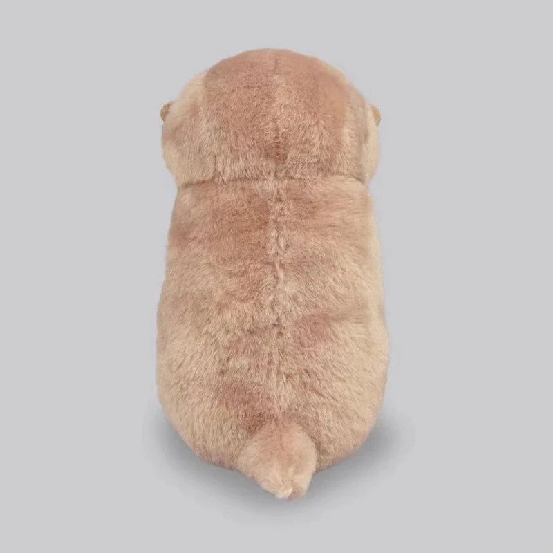 Cute Otters Holding Fish Plush Pendant Keychain Stylish Backpack Keyrings Pendant Lovely School Bag Key Wallet Pendant