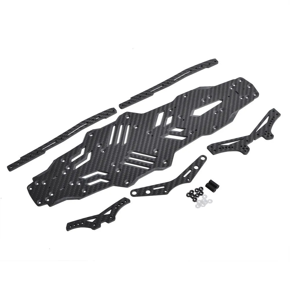 1:10 Drift Car Carbon Fiber Chassis Upgrade Kit for MST RMX 2.0S