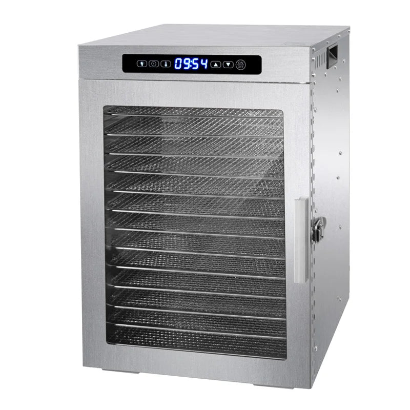14 Trays Food Dehydrator Fruit dryer Stainless Steel Machine  1200W Household Vegetables Fruit Dryer with Digital Timer for Home