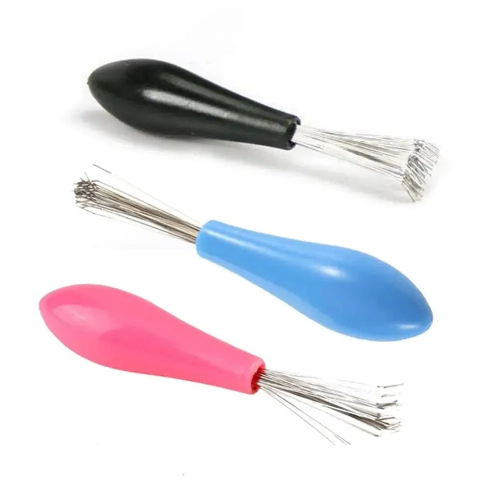 Plastic Handle Comb Hair Brush Cleaner Multifunctional Hand Tool Comb Cleaning Brush Cleaning Supplies Embedded Beauty Tools