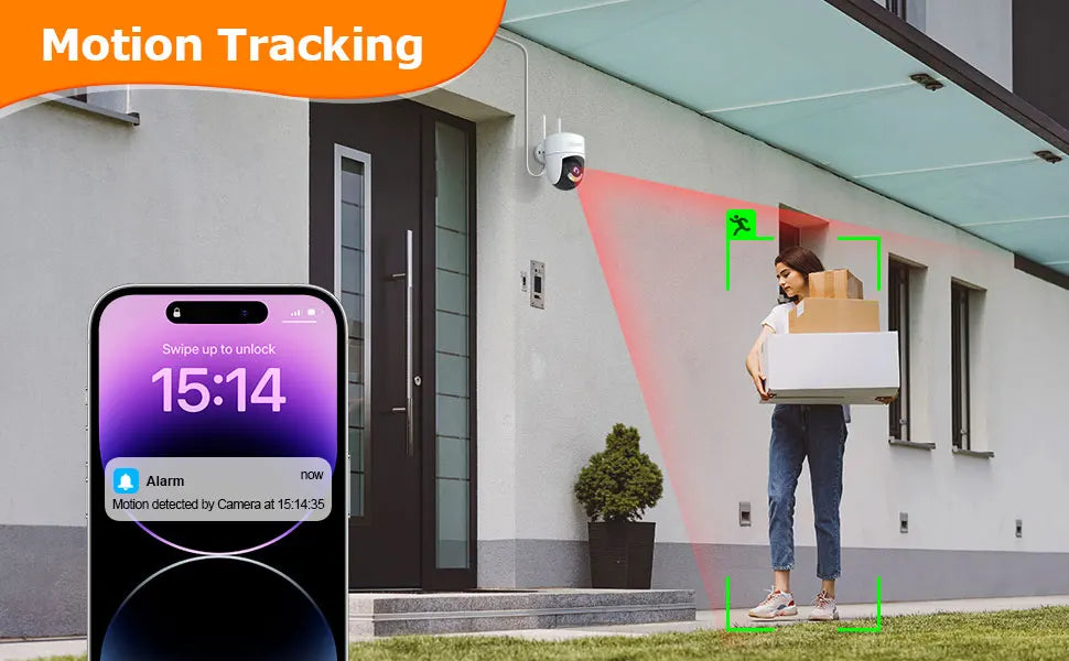 6MP Tuya Smart 5G WIFI Camera Outdoor Indoor Security Home PTZ Camera Auto Tracking Color Night Vision Wireless Surveillance Cam