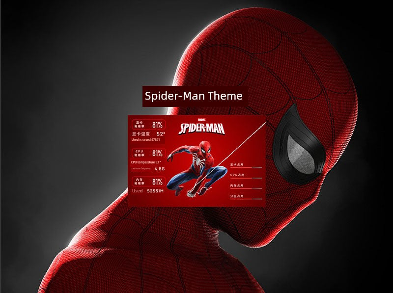 Computer Monitoring Built-in Notebook Sub-Screen