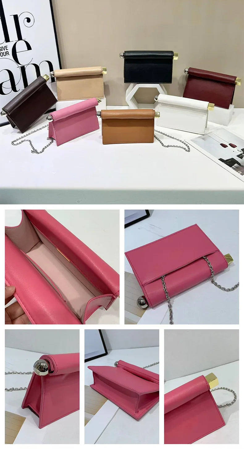Luxury Designer Big Handbag for Women New Fashion Take-out Clutch with Metal Dreses Purses Prom Bag for Ladies Crossbody Bag
