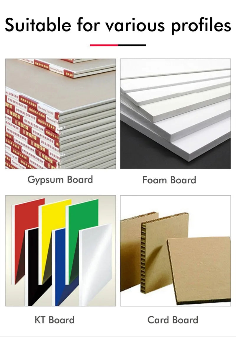 Hand Tools Plasterboard Edger With 5M Tape Measure Drywall Cutting Carpentry Tool Gypsum Board Cutter Cardboard Scriber