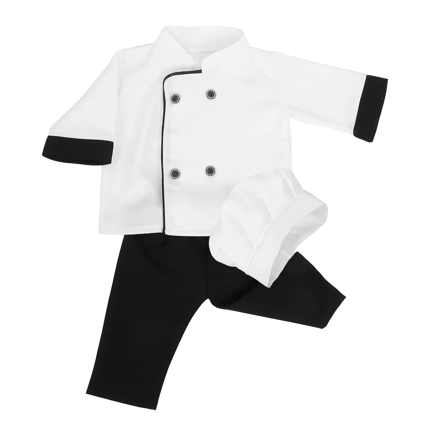 Girls Suit Baby Photography Clothing Newborn Boy Photoshoot Outfits Prop Chef Clothes