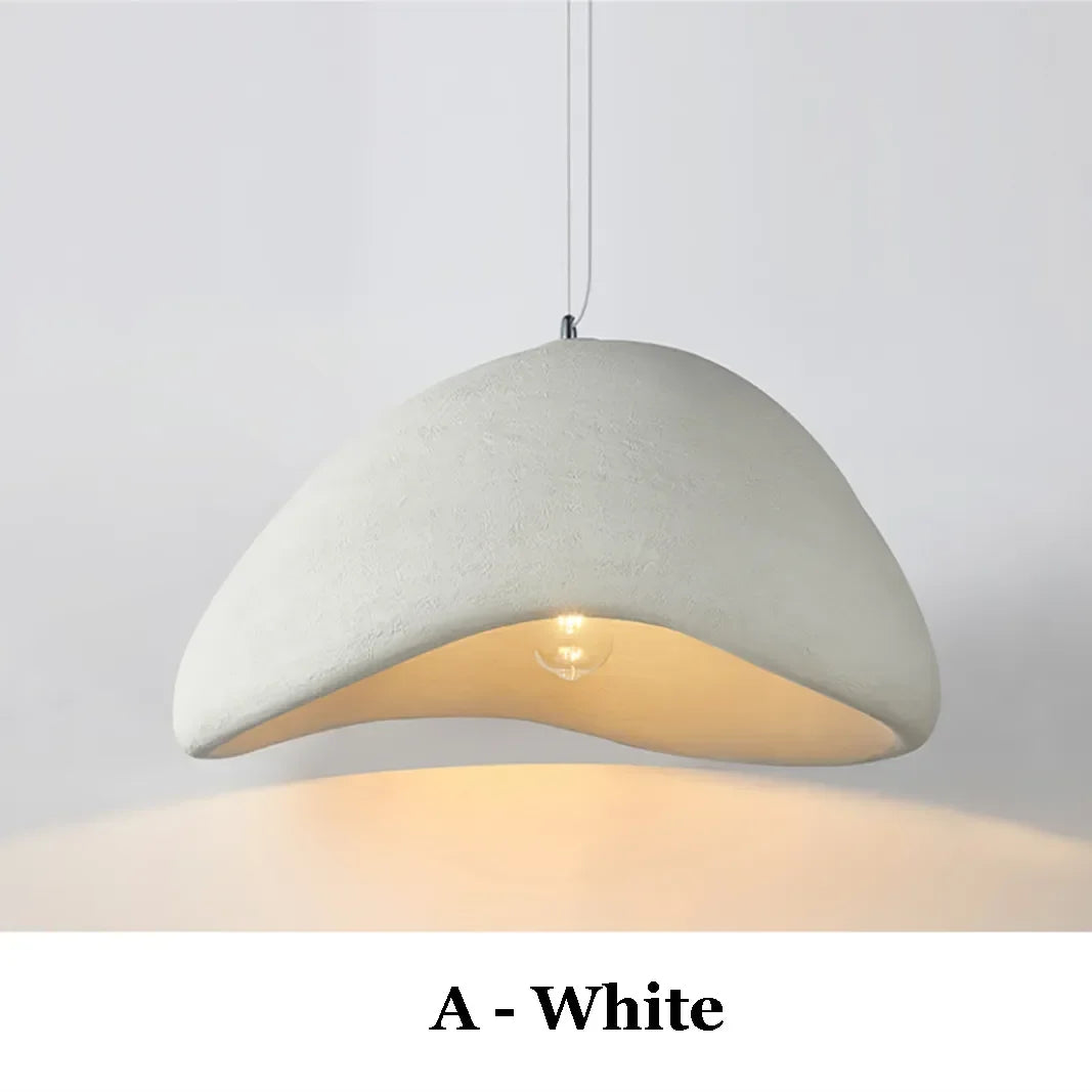 Japanese Wabi-Sabi Chandelier Modern Minimalist Dining Living Room Pendant Light Bedroom Bar Designer Homestay E27 Hanghing Lamp