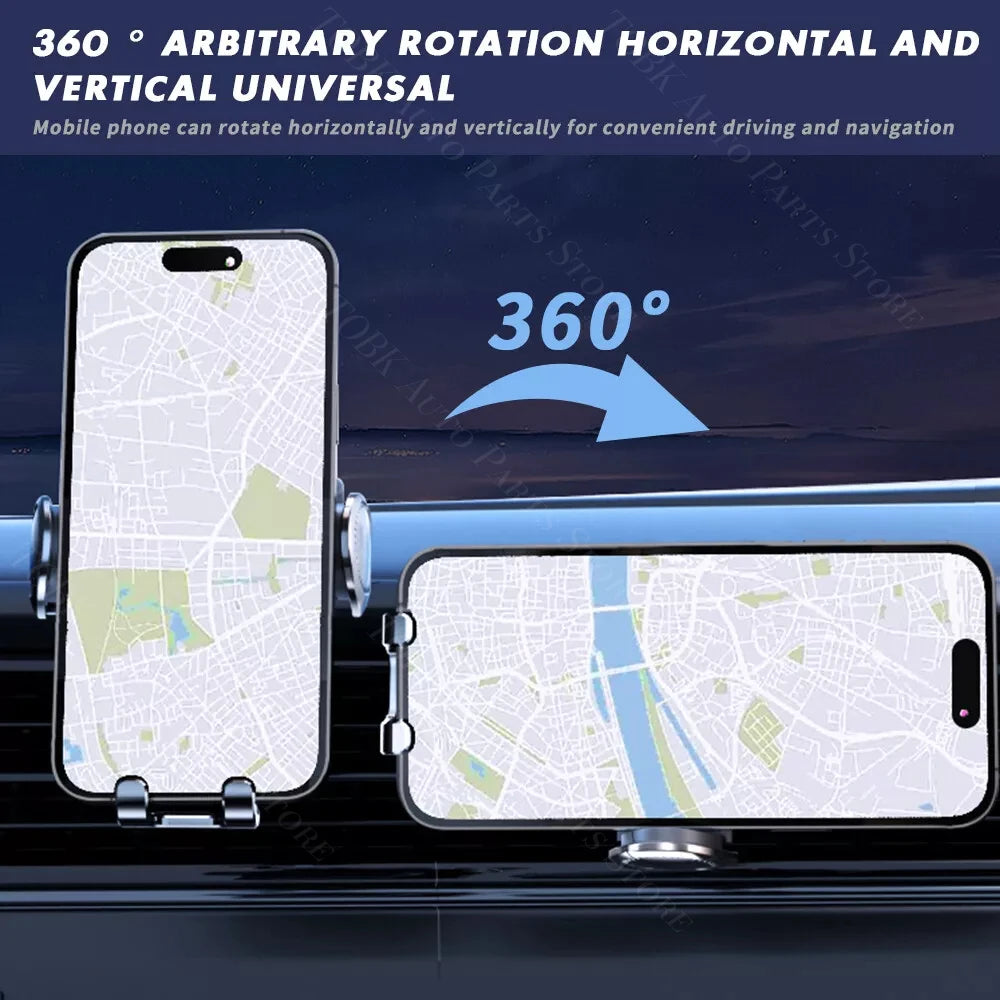 Cars Bracket For Hyundai Palisade LX2 2019-2023 2020 2021 Car Phone Holder Special Fixed Base 15W Wireless Charging Accessories