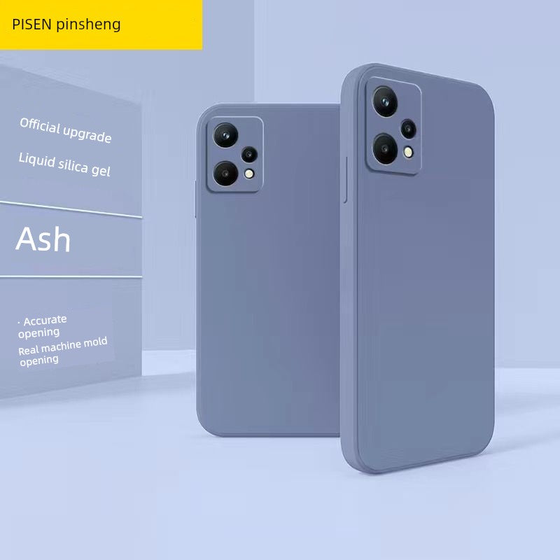 Pinsheng Applicable/OnePlus 9 Liquid Silicone Phone Case OnePlus 9RT Pure Color Stain-Resistant Soft Case OnePlus Ace Pro