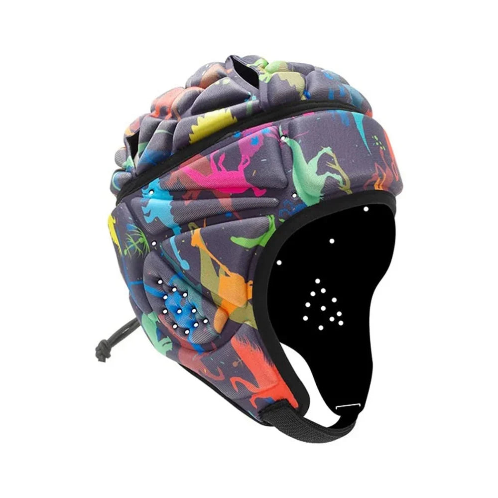 Adult Rugbys Football Helmet Headguard Goalie Hat Caps Soft Protective Rugbys Headguard