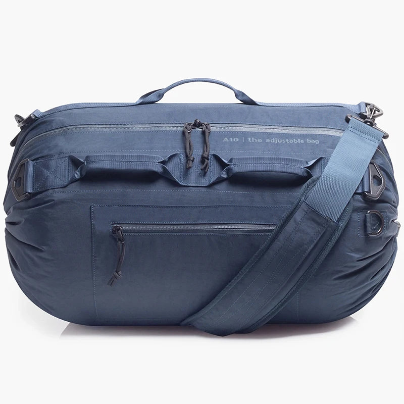 60L Travel Duffel Bag, Adjustable Sports Duffle Bag Upgraded Waterproof Gym Bag Overnight Weekender Bag Foldable Travel Backpack