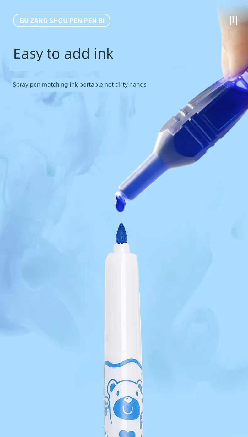 Master 12-Color Children's Watercolor Painting Tools Spray Pen